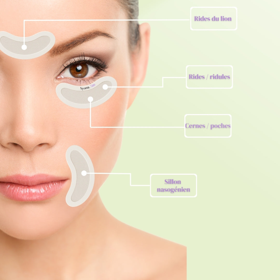 Patchs yeux hybride Hydracône™