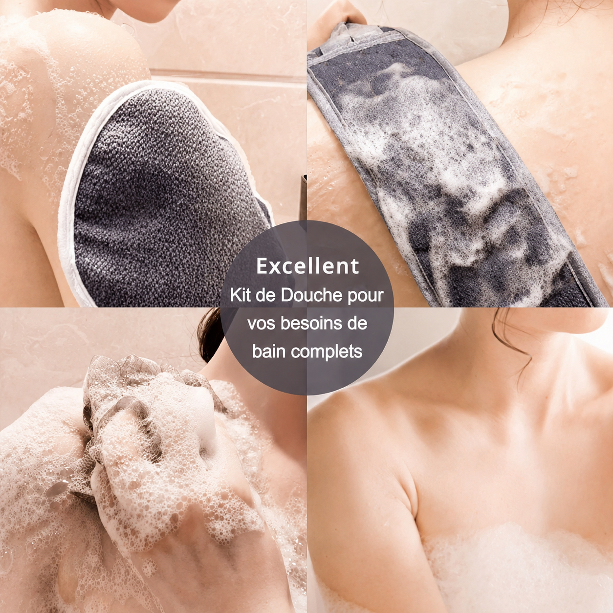 Rituel Douche Zen - Kit Exfoliation Peau Douce