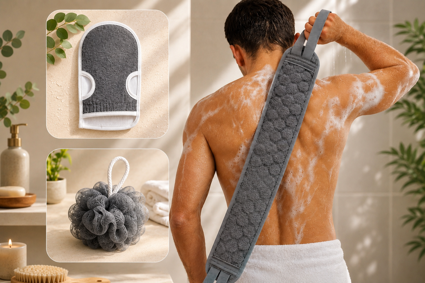 Rituel Douche Zen - Kit Exfoliation Peau Douce
