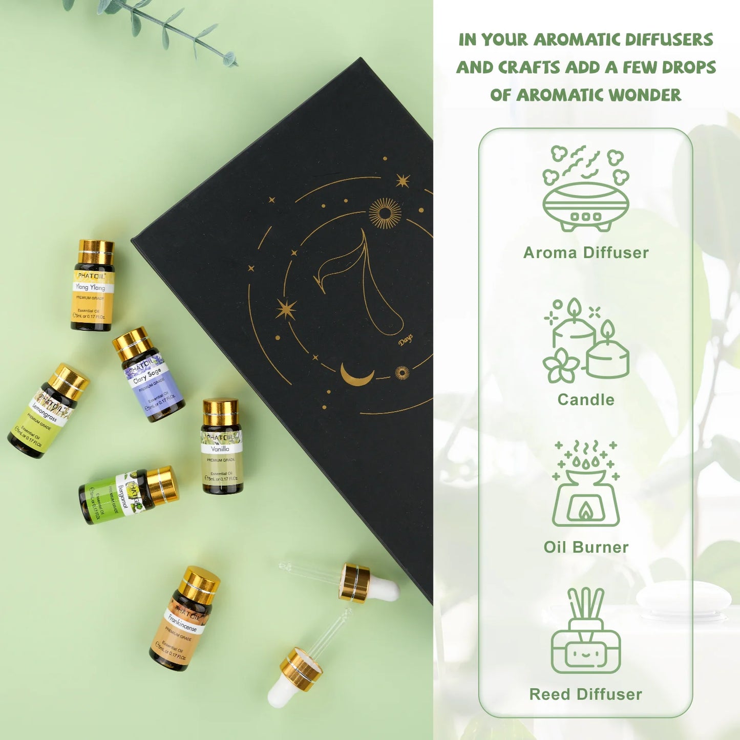 Coffret Rituel Olfactif — 15 Huiles Essentielles