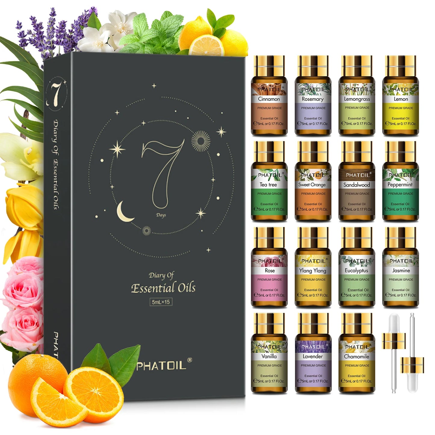 Coffret Rituel Olfactif — 15 Huiles Essentielles