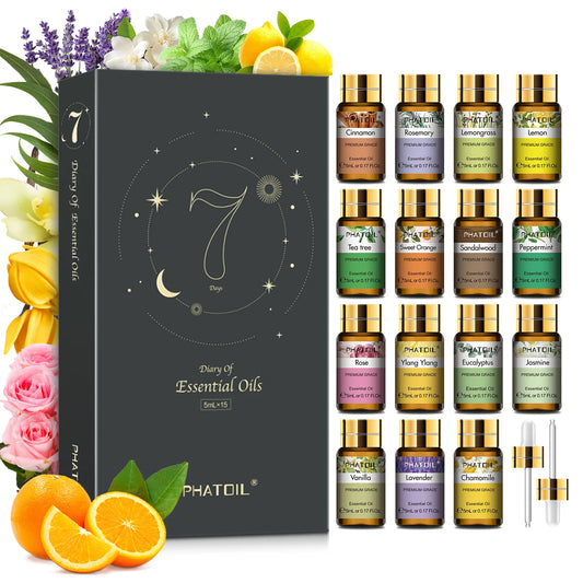 Coffret Rituel Olfactif — 15 Huiles Essentielles